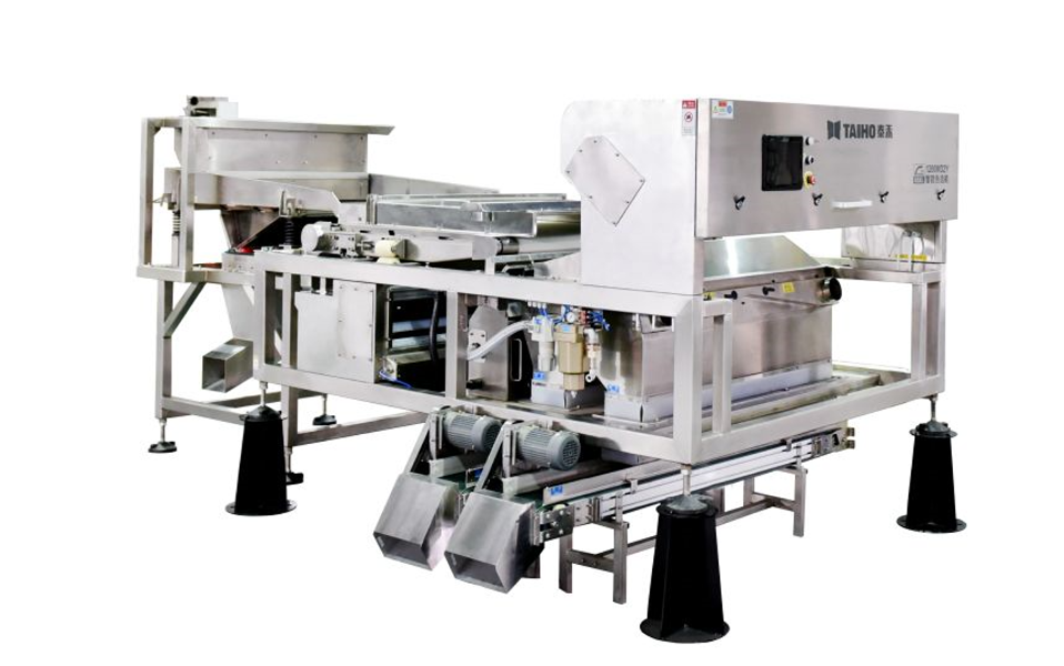 An image of the optical sorter on a white background.