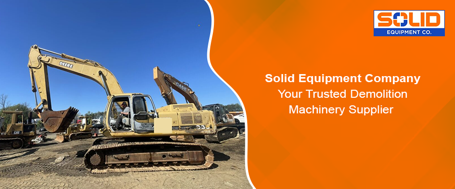 demolition machinery supplier