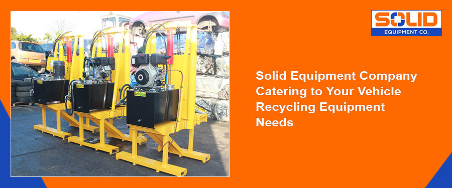 vehicle recycling machinery