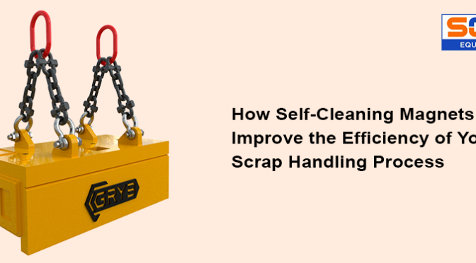 How Self-Cleaning Magnets Can Improve the Efficiency of Your Scrap Handling Process